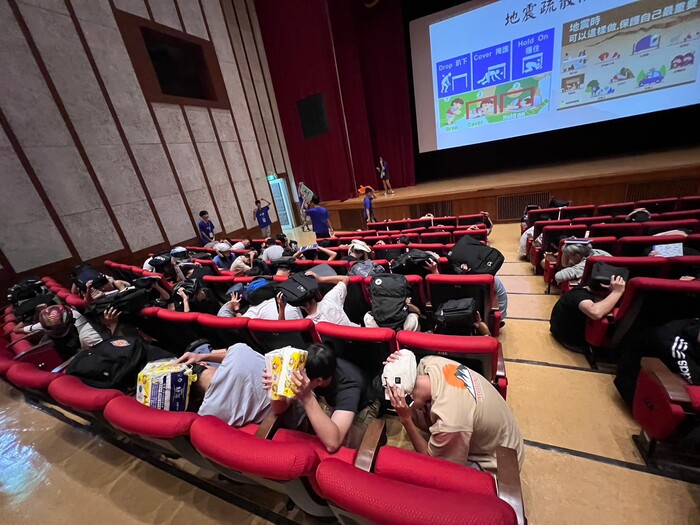 112學年度第1學期學生宿舍新生防災教育與住宿講習活動圖片