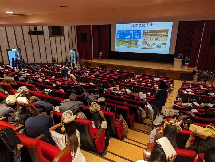 112學年度第1學期學生宿舍新生防災教育與住宿講習活動圖片