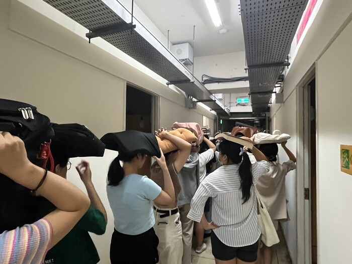 112學年度第1學期學生宿舍新生防災教育與住宿講習活動圖片