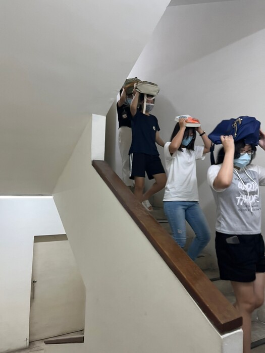 111學年度第1學期學生宿舍新生防災教育與住宿講習活動圖片